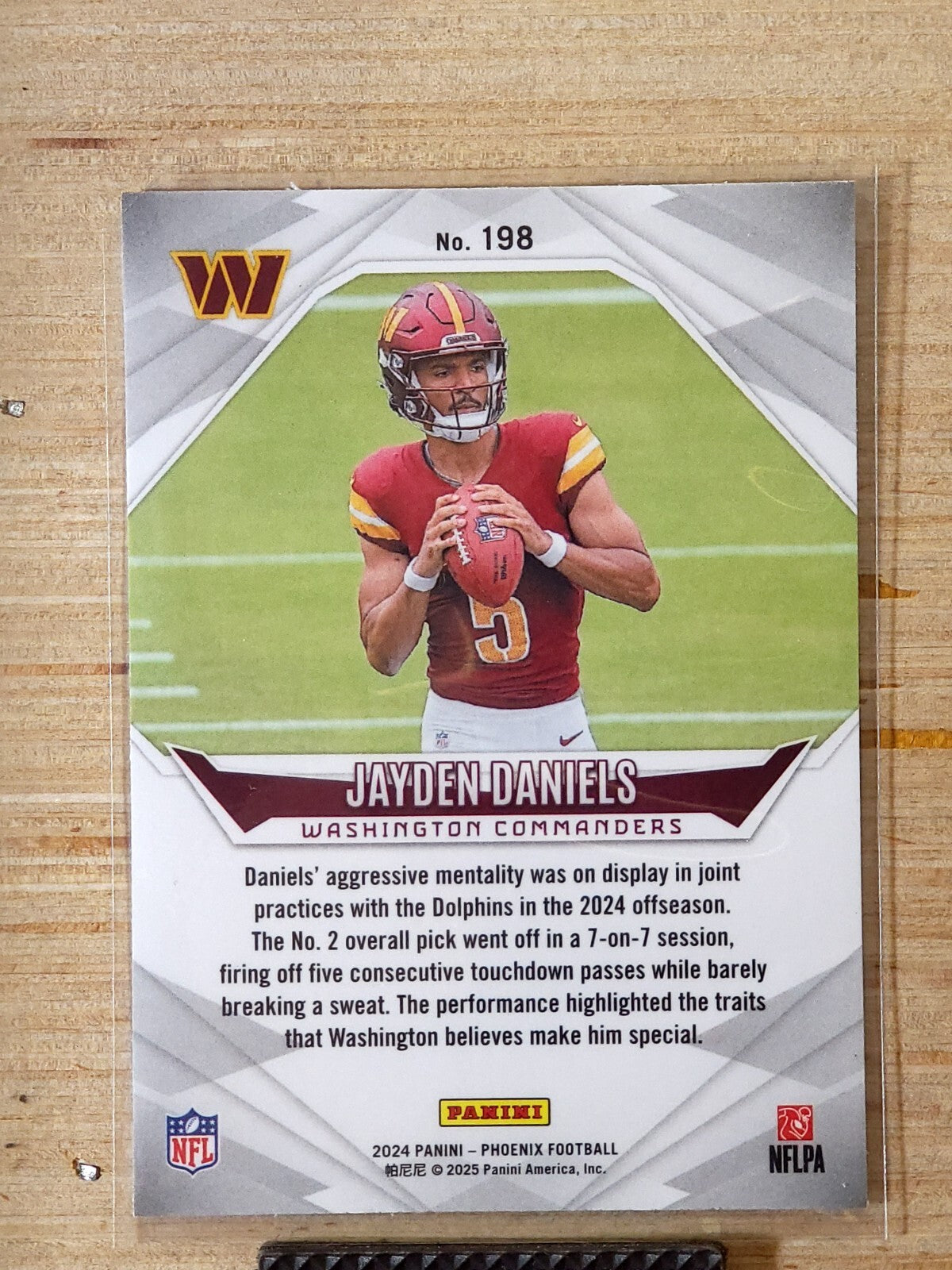 2024 Panini Phoenix Jayden Daniels #198