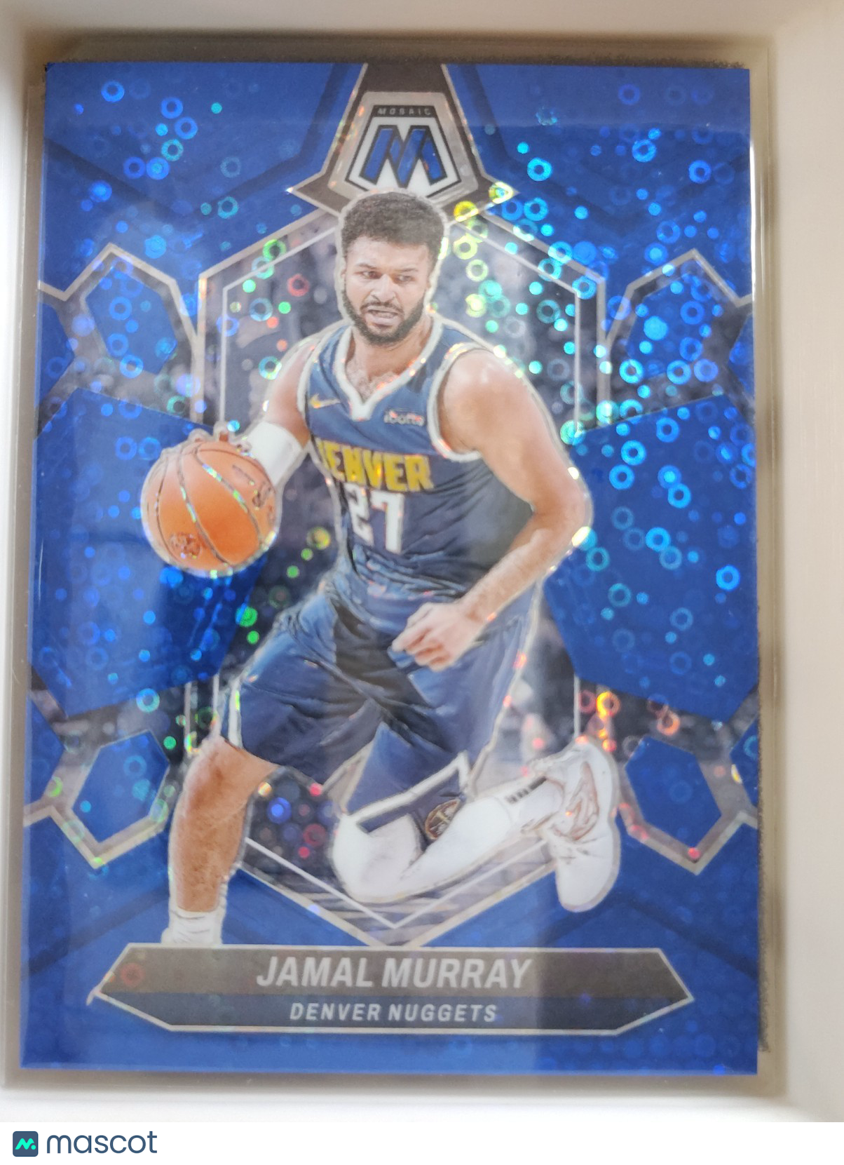 2023-24 Panini Mosaic - Jamal Murray #43 Blue Fast Break Prizm /85