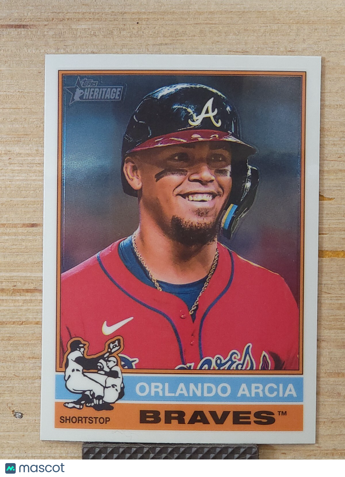 2025 Topps Heritage Chrome -  Orlando Arcia #117
