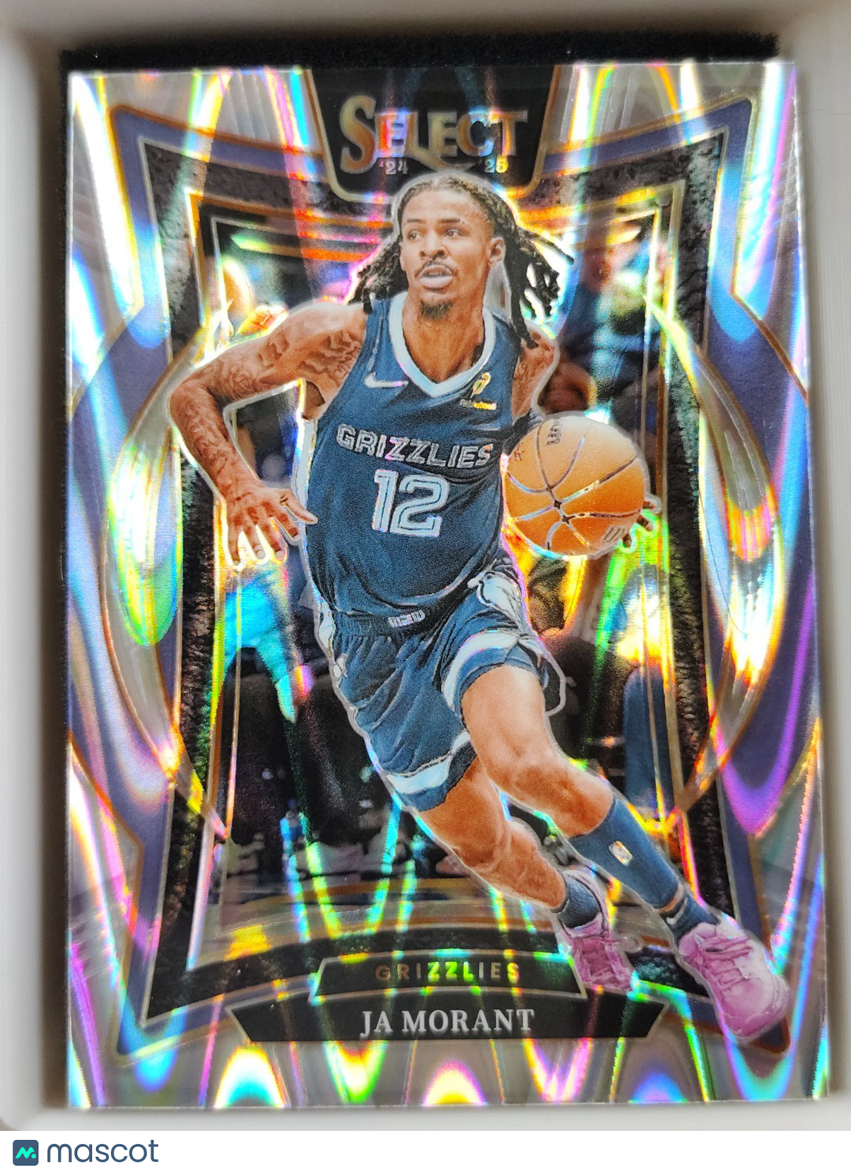 2024-25 Panini Select #60 Ja Morant Techtonic