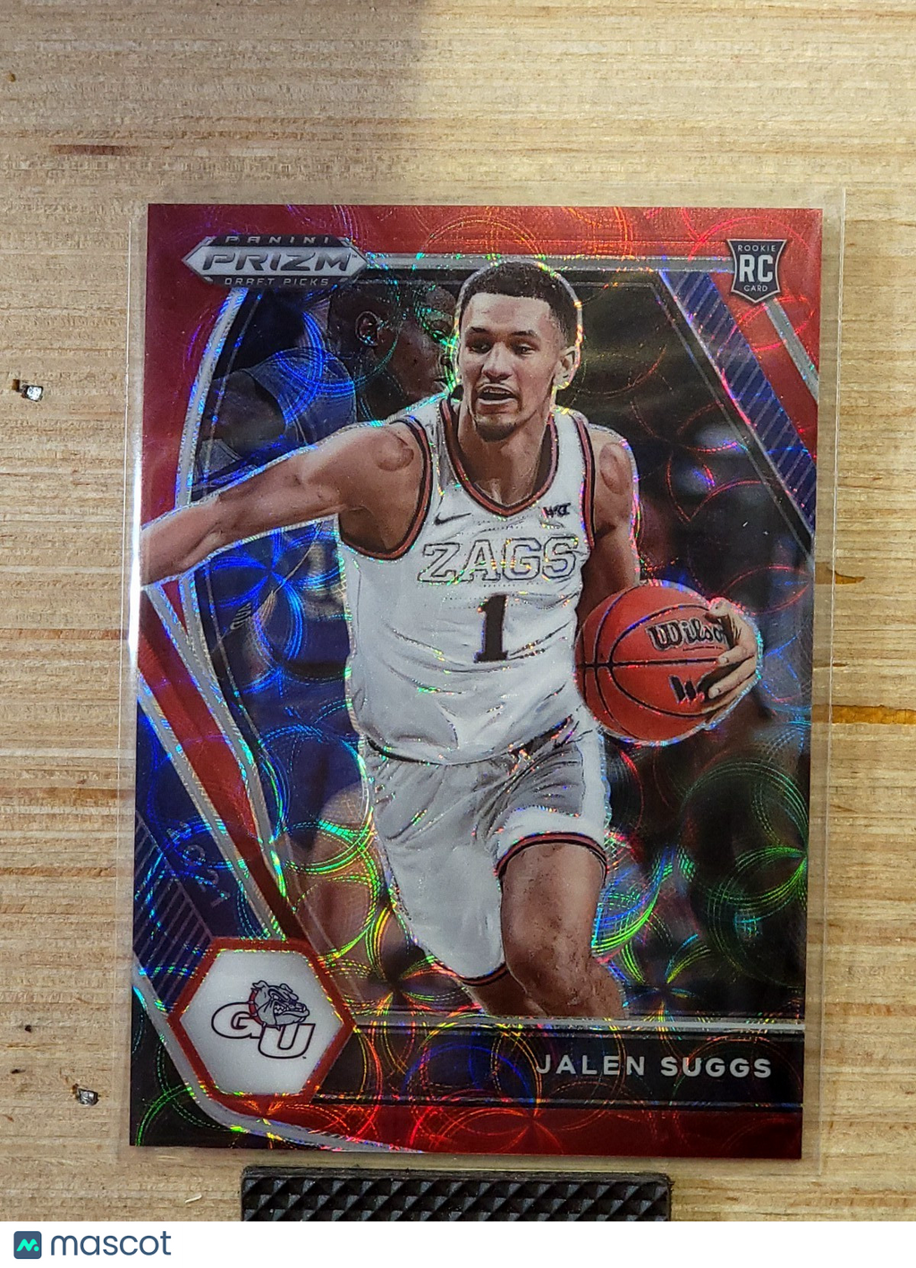 2021-22 Panini Prizm Draft Picks - Jalen Suggs #3 Choice Red 77/88
