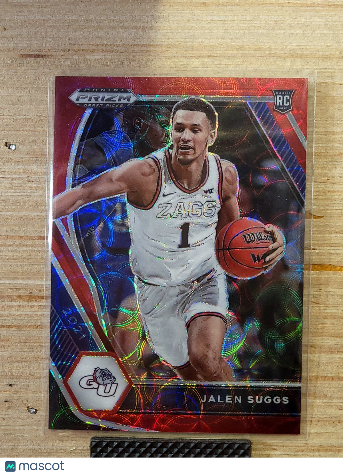 2021-22 Panini Prizm Draft Picks - Jalen Suggs #3 Choice Red 77/88