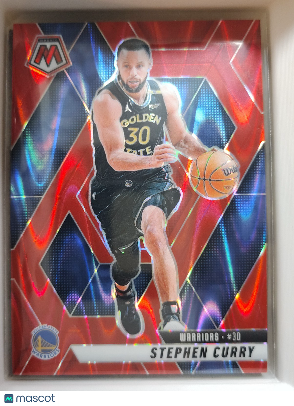 2024-25 Panini Mosaic - Stephen Curry #70 Red Seismic