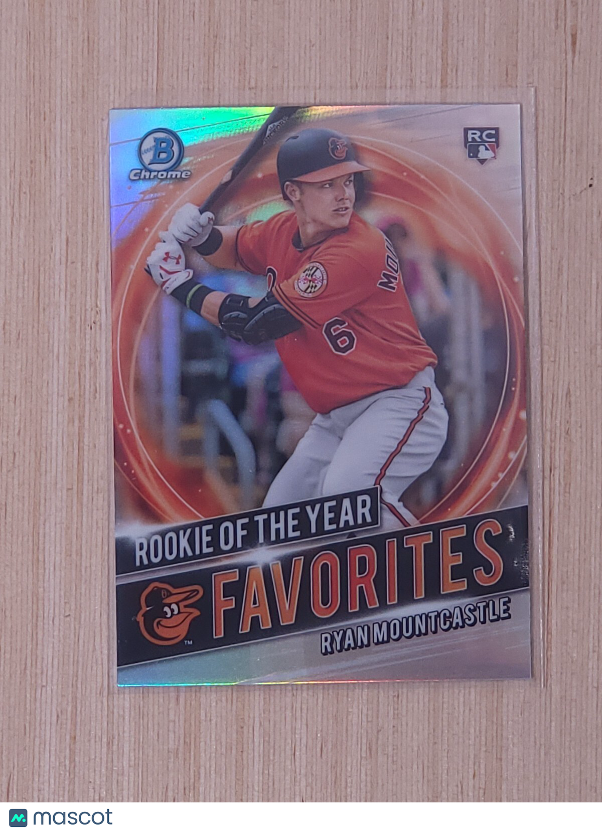 2021 Bowman - Rookie of the Year Favorites Ryan Mountcastle #RRY-RM (RC)