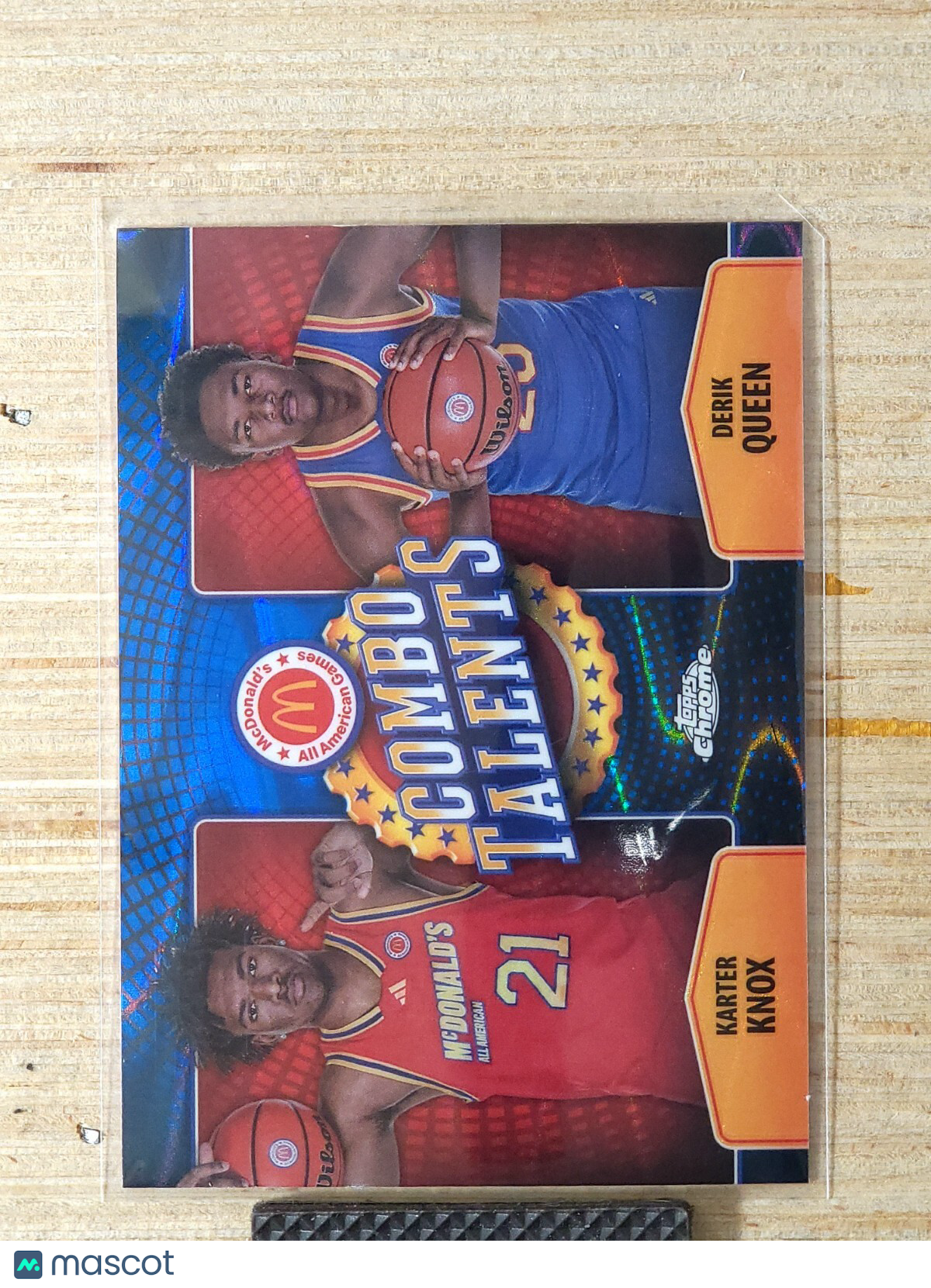 2024 Topps Chrome McDonalds All-American Combo Talents COT-KAK