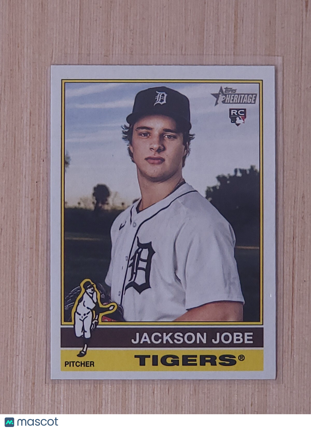 2025 Topps Heritage - Jackson Jobe #389 (RC)