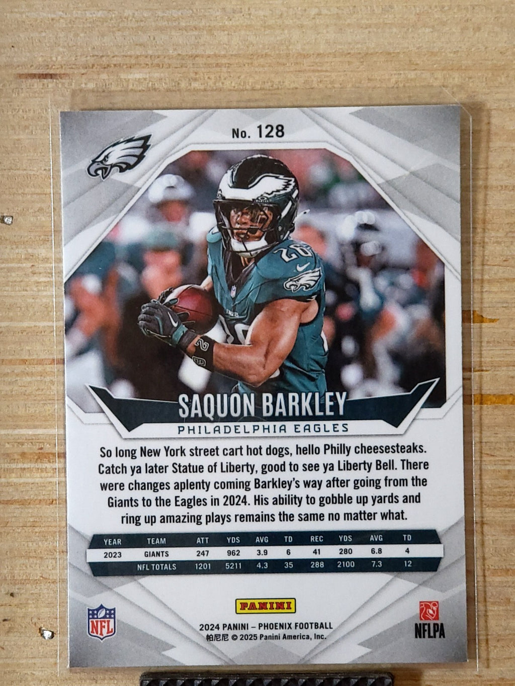 2024 Panini Phoenix- Saquon Barkley #128