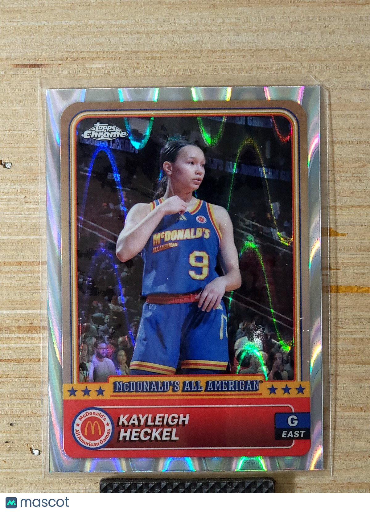 2024 Topps Chrome McDonalds All-American #4 Kayleigh Heckel Raywave