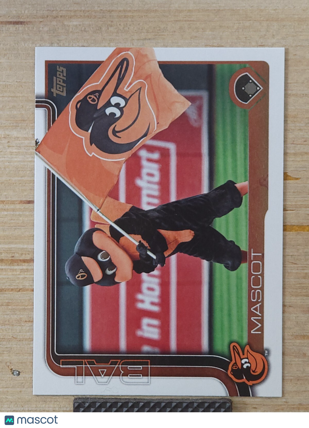 2025 Topps Series 1 M-3 Mascot Baltimore Orioles
