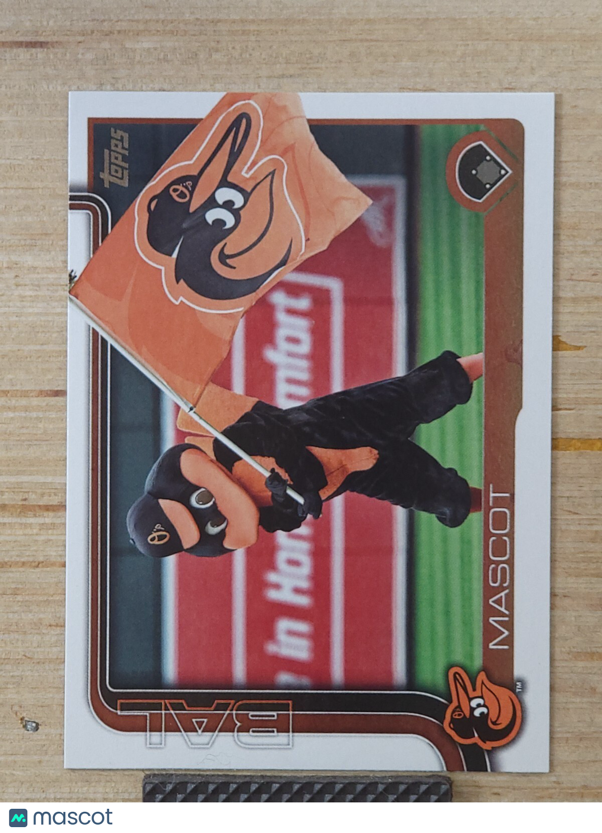 2025 Topps Series 1 M-3 Mascot Baltimore Orioles
