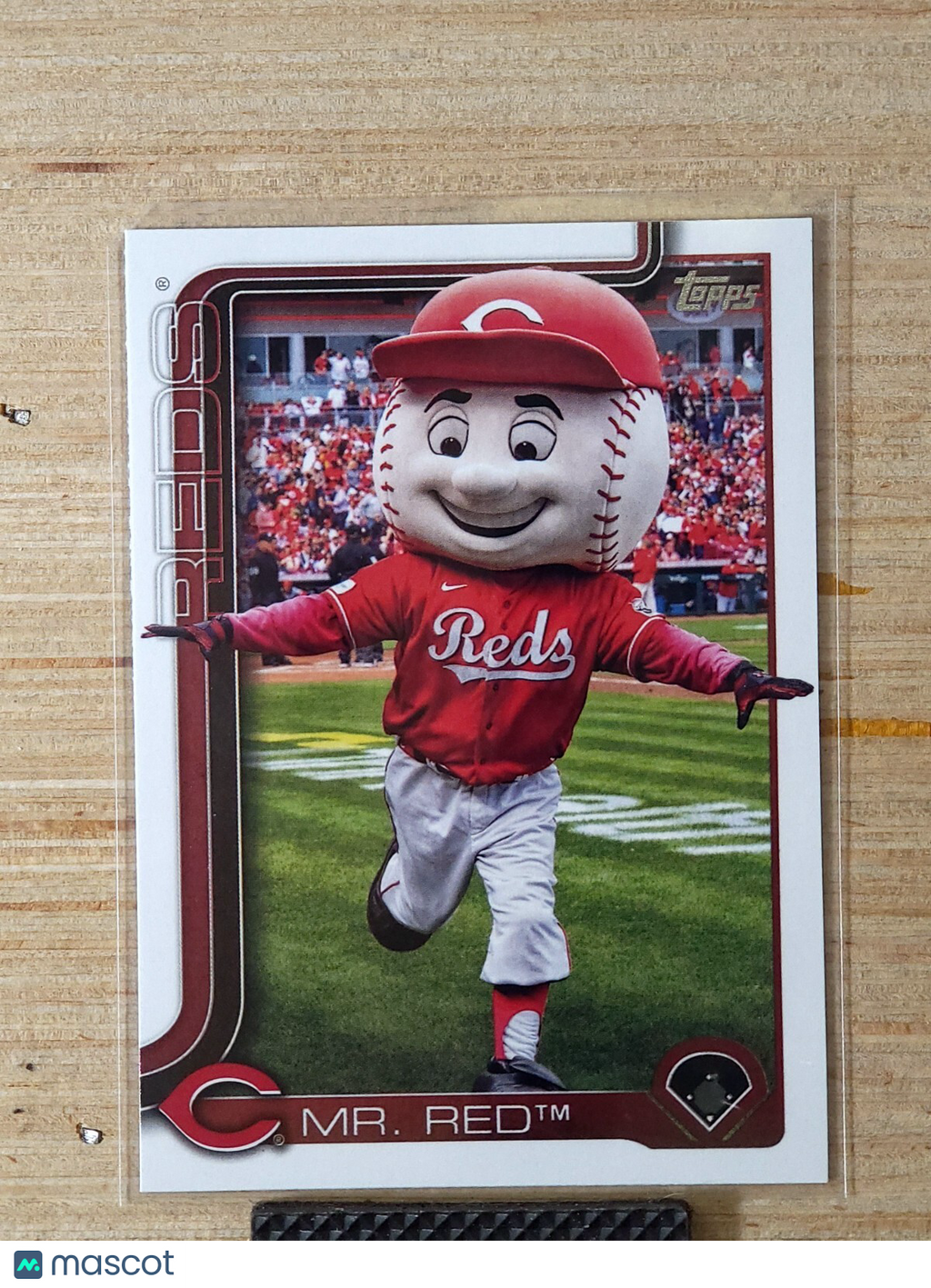 2025 Topps Celebration Mascot Mr. Red #M-7