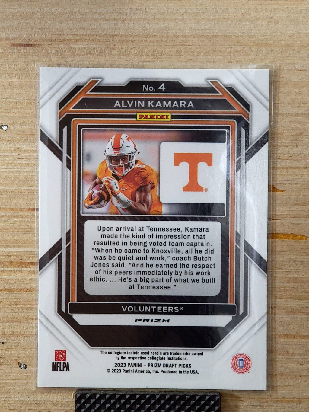 2023 Panini Prizm Draft Picks - Alvin Kamara #4 Silver Prizm