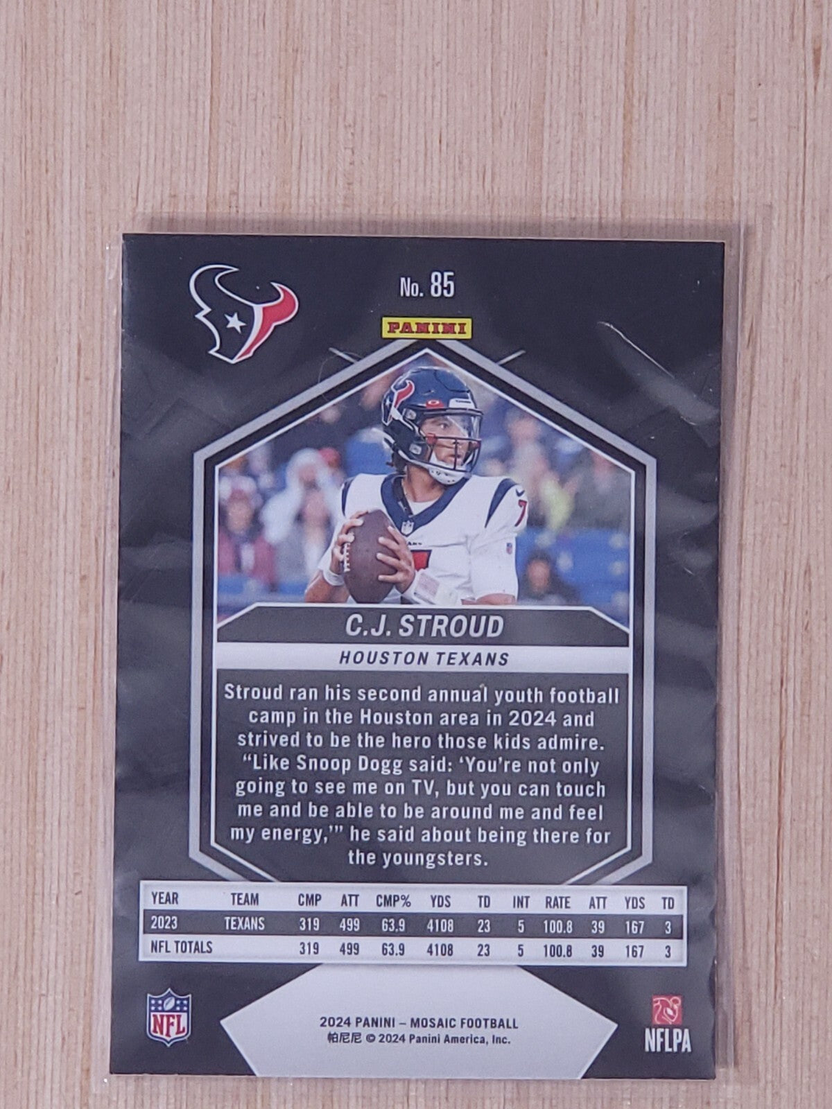 2024 Panini Mosaic - C.J. Stroud #85