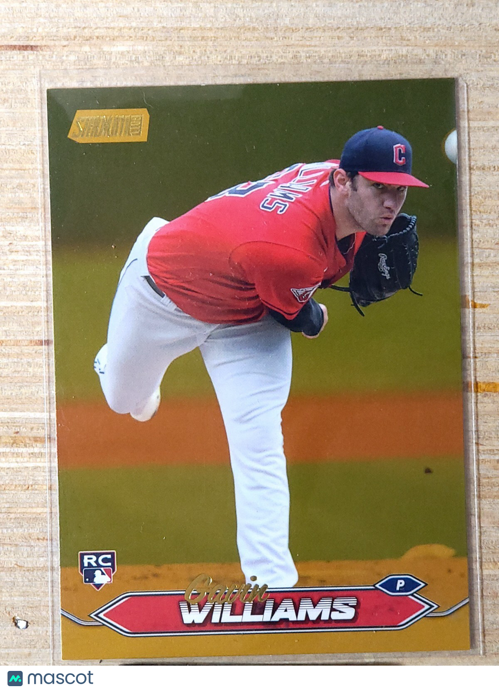 2024 Topps Stadium Club # 251 Gavin Williams Gold