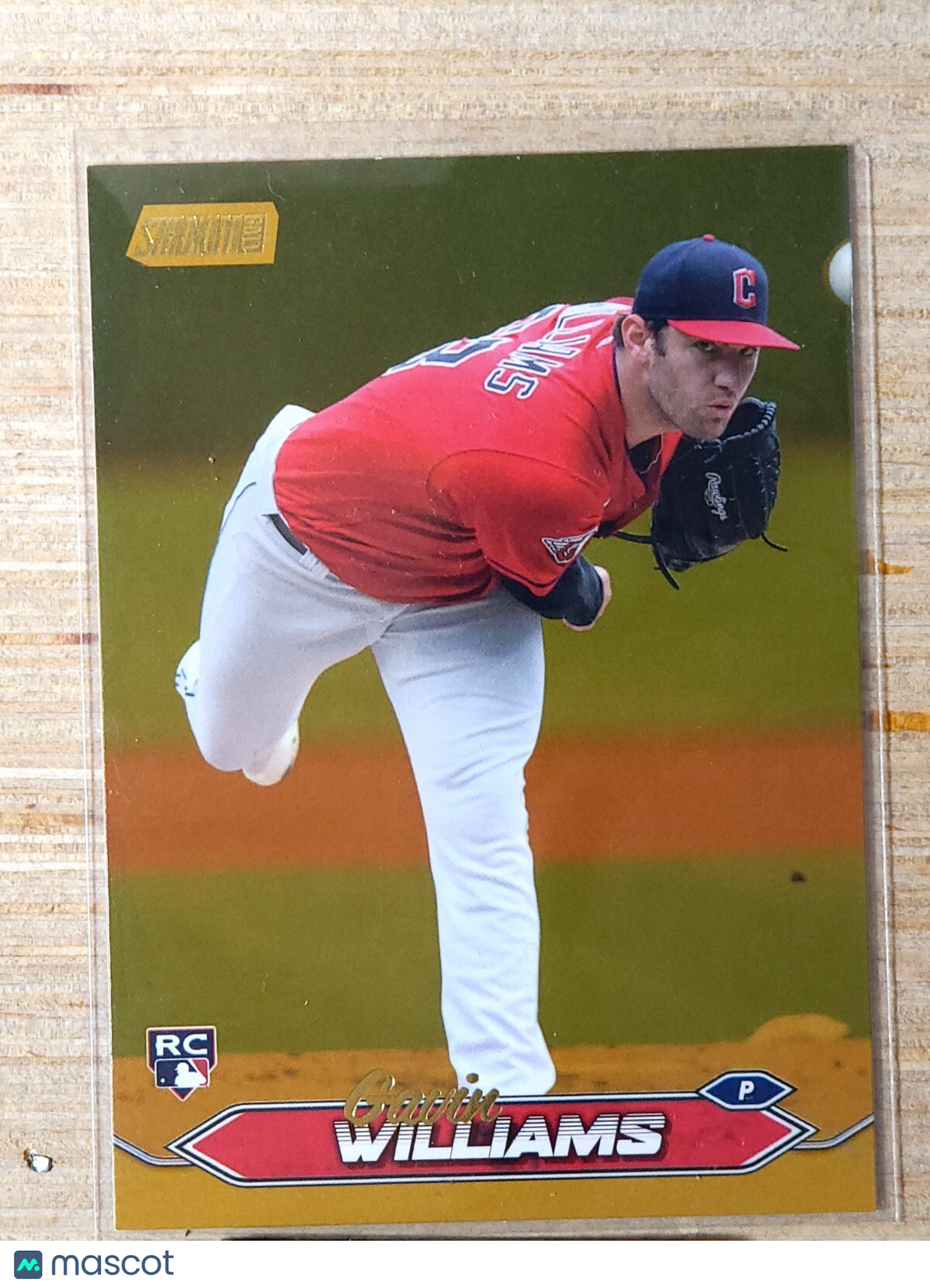 2024 Topps Stadium Club # 251 Gavin Williams Gold