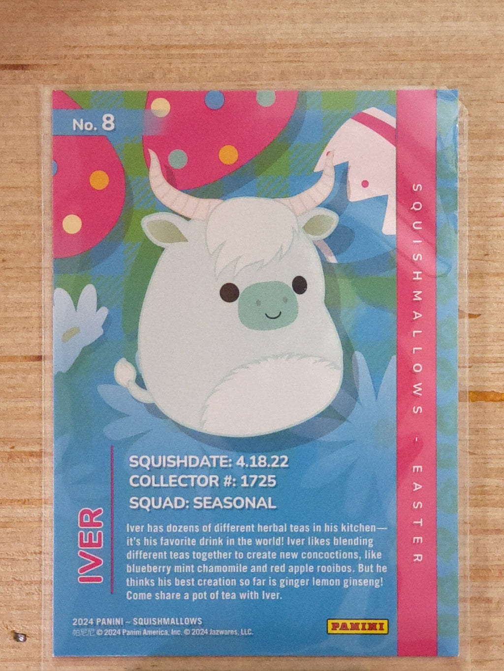 2024 Panini Squishmallows #8 Iver