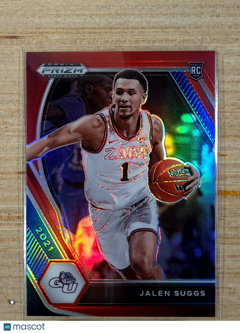 2021-22 Panini Prizm Draft Picks - #3 Jalen Suggs Red 011/299