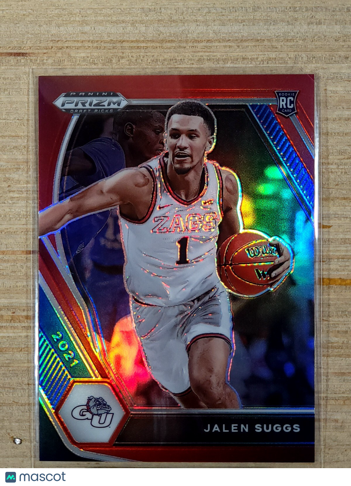 2021-22 Panini Prizm Draft Picks - #3 Jalen Suggs Red 011/299