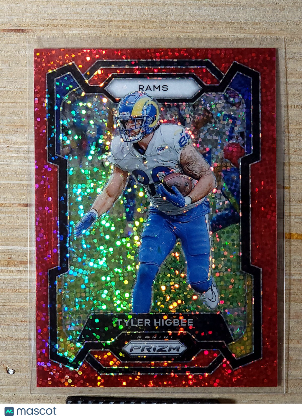 2023 Panini Prizm - #170 Tyler Higbee Red Speckle