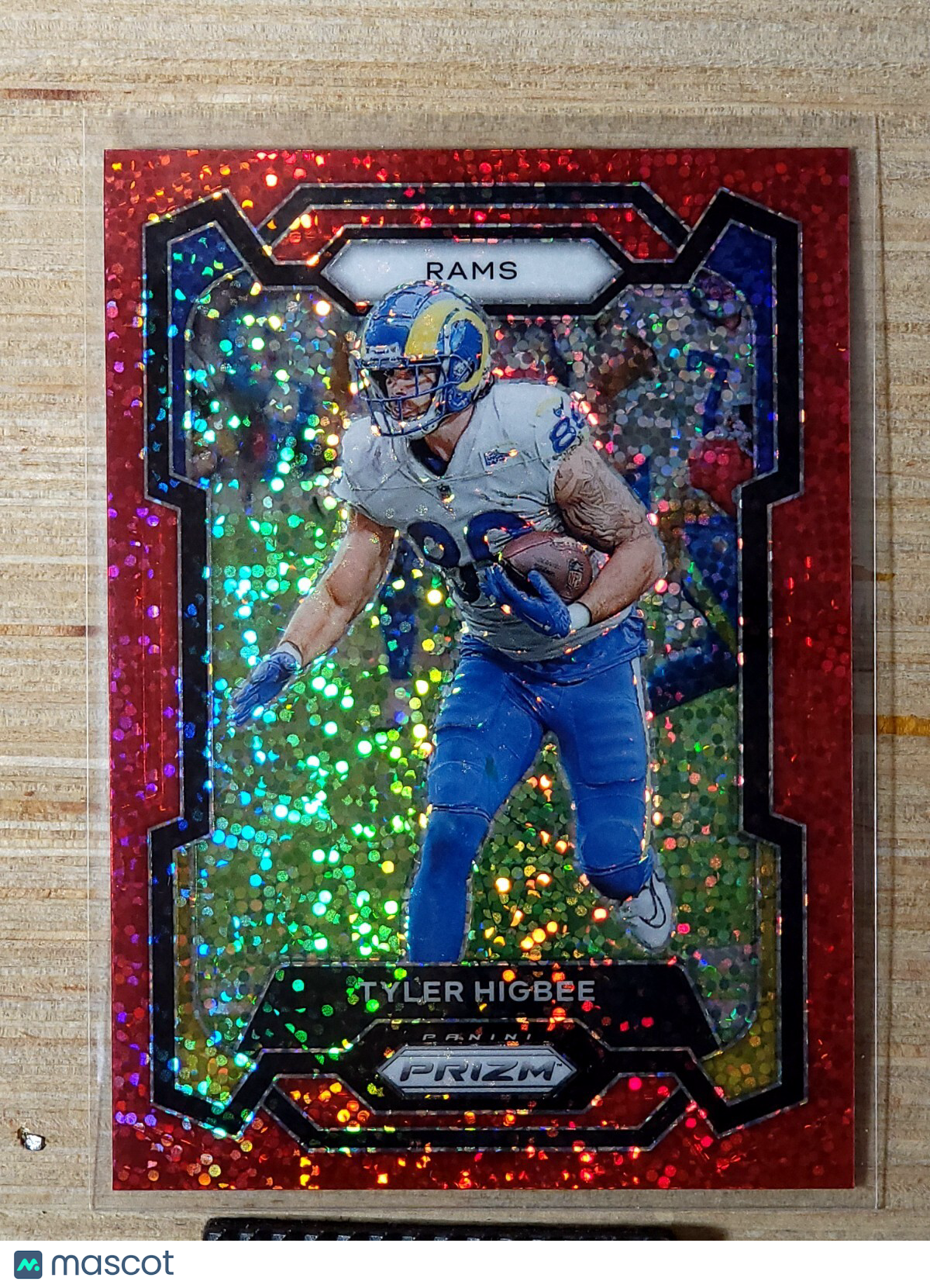2023 Panini Prizm - #170 Tyler Higbee Red Speckle