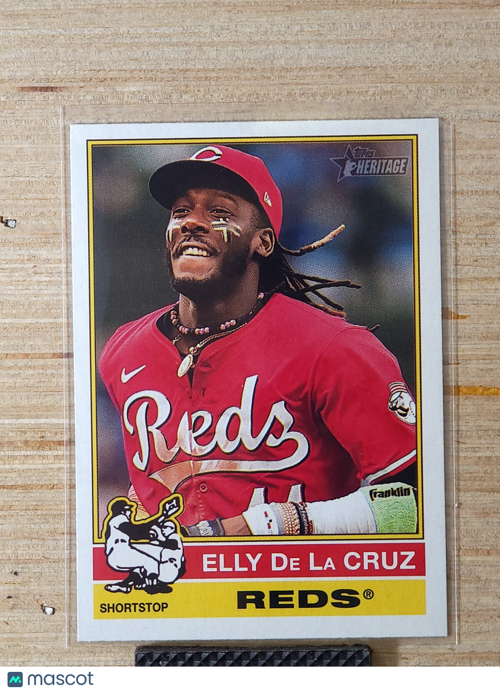 2025 Topps Heritage #263 Elly De La Cruz