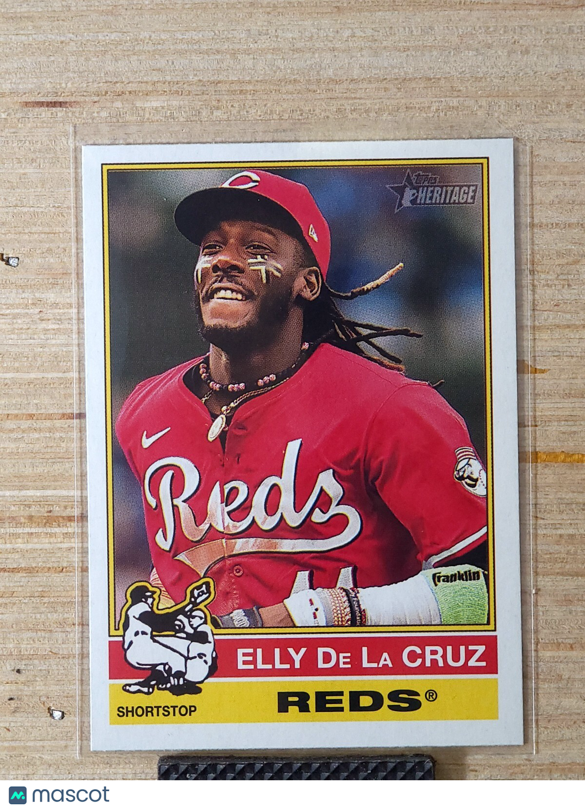 2025 Topps Heritage #263 Elly De La Cruz