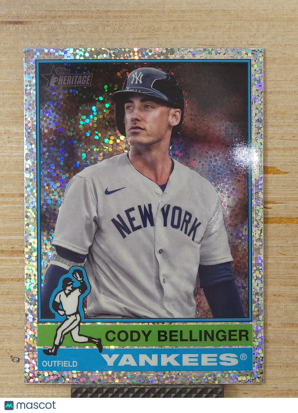 2025 Topps Heritage #129 Cody Bellinger Speckle