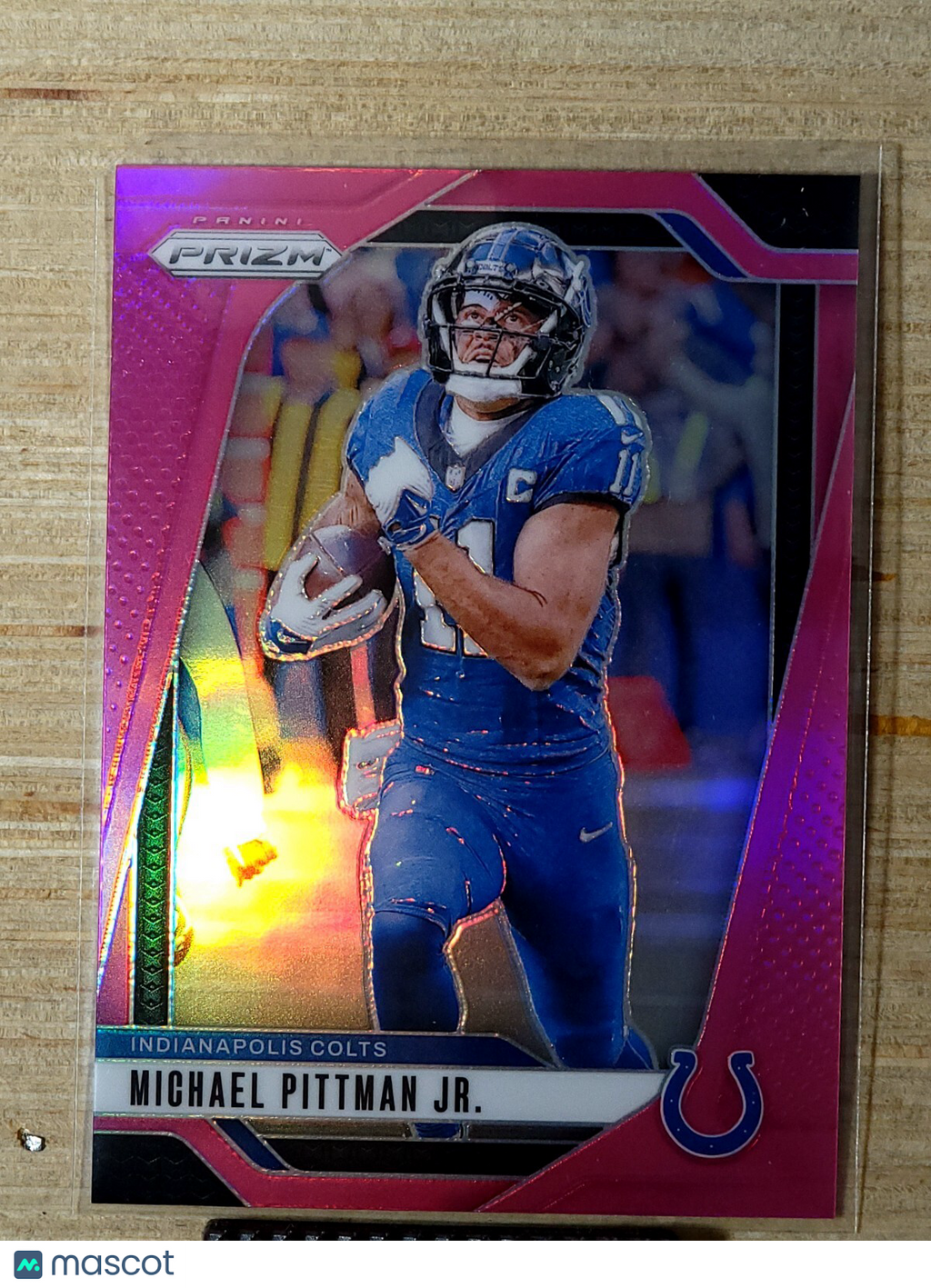 2024 Panini Prizm - Pink Prizm #123 Michael Pittman Jr.