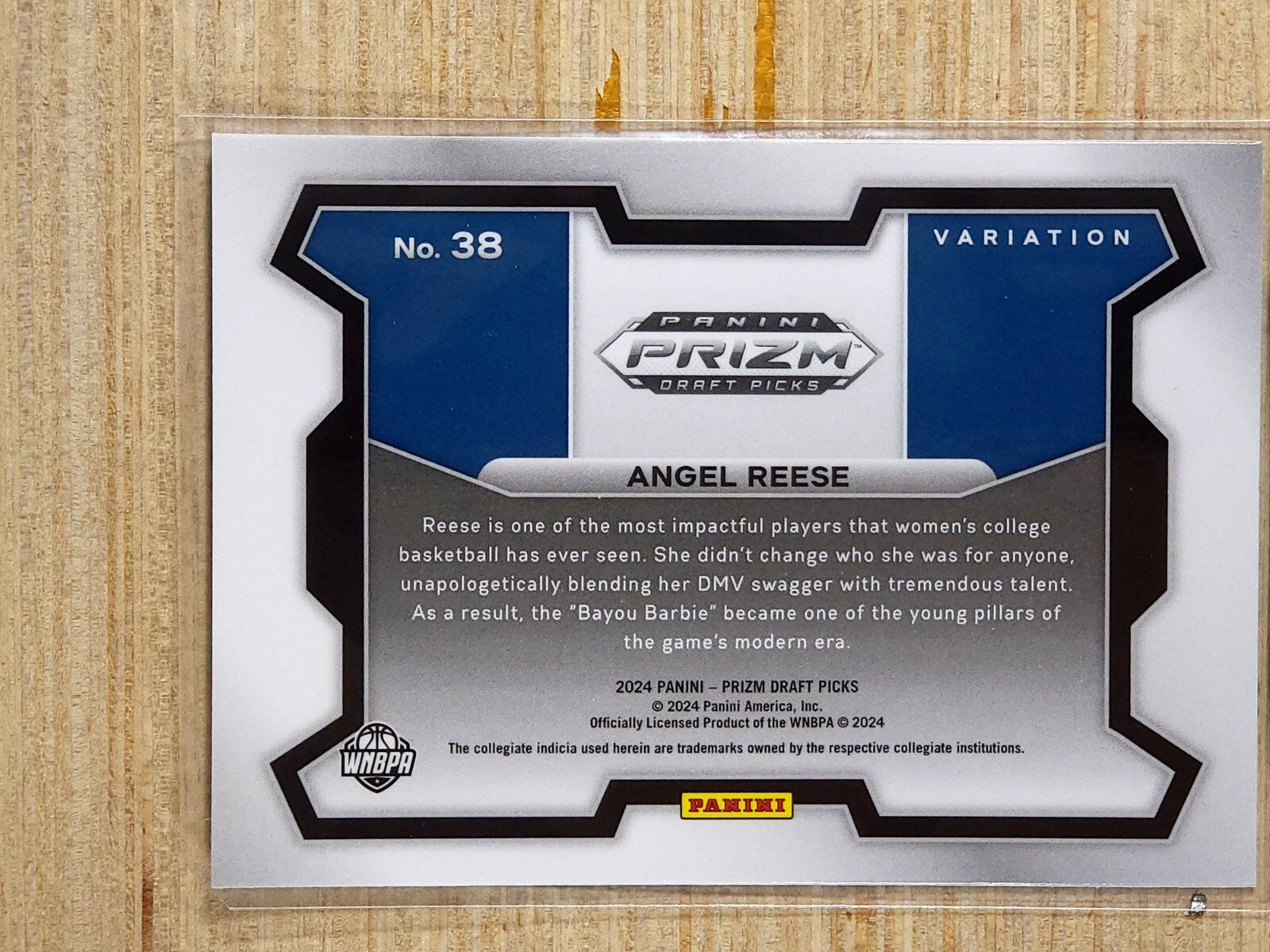 2024 Panini Prizm Draft Picks #38 Angel Reese Variation