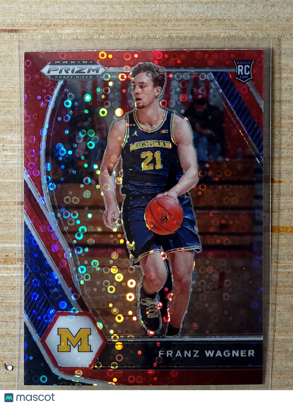 2021-22 Panini Prizm Draft Picks - #9 Franz Wagner Red Fast Break