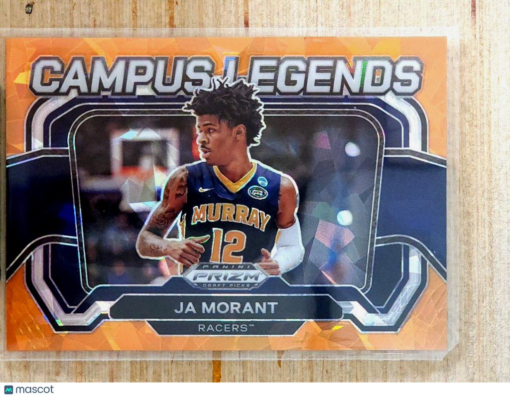 2024 Panini Prizm Draft Picks Campus Legends #10 Ja Morant Orange Ice