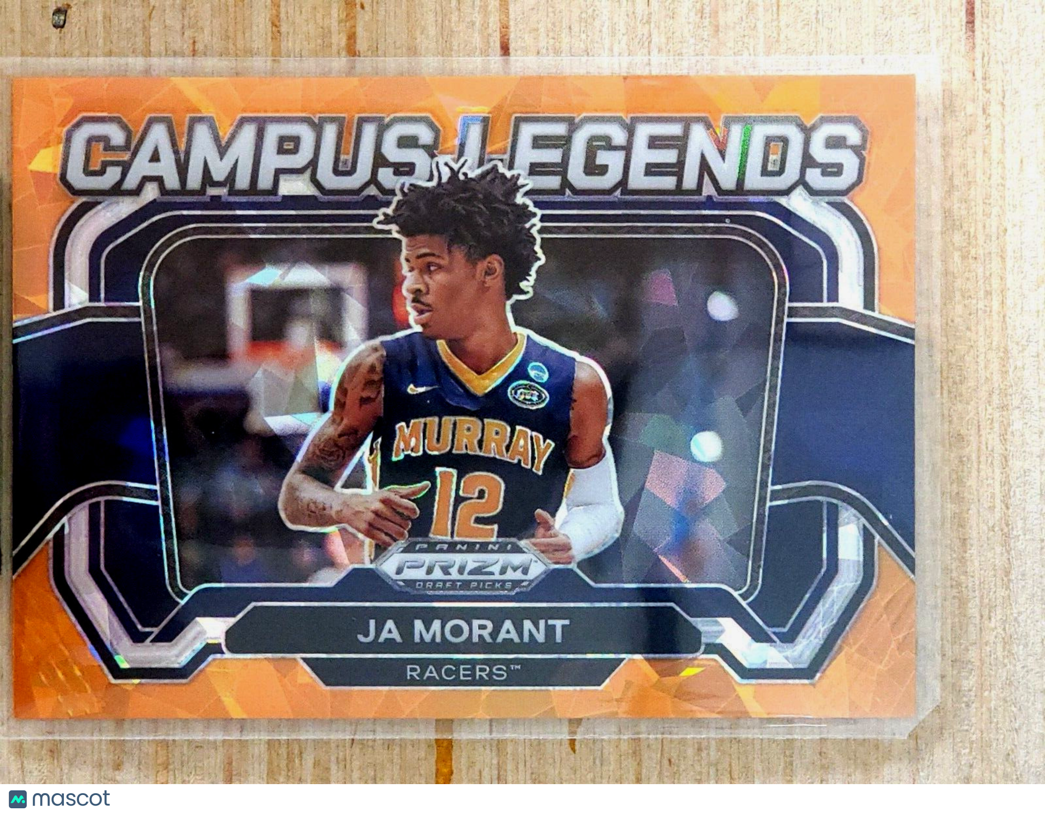2024 Panini Prizm Draft Picks Campus Legends #10 Ja Morant Orange Ice