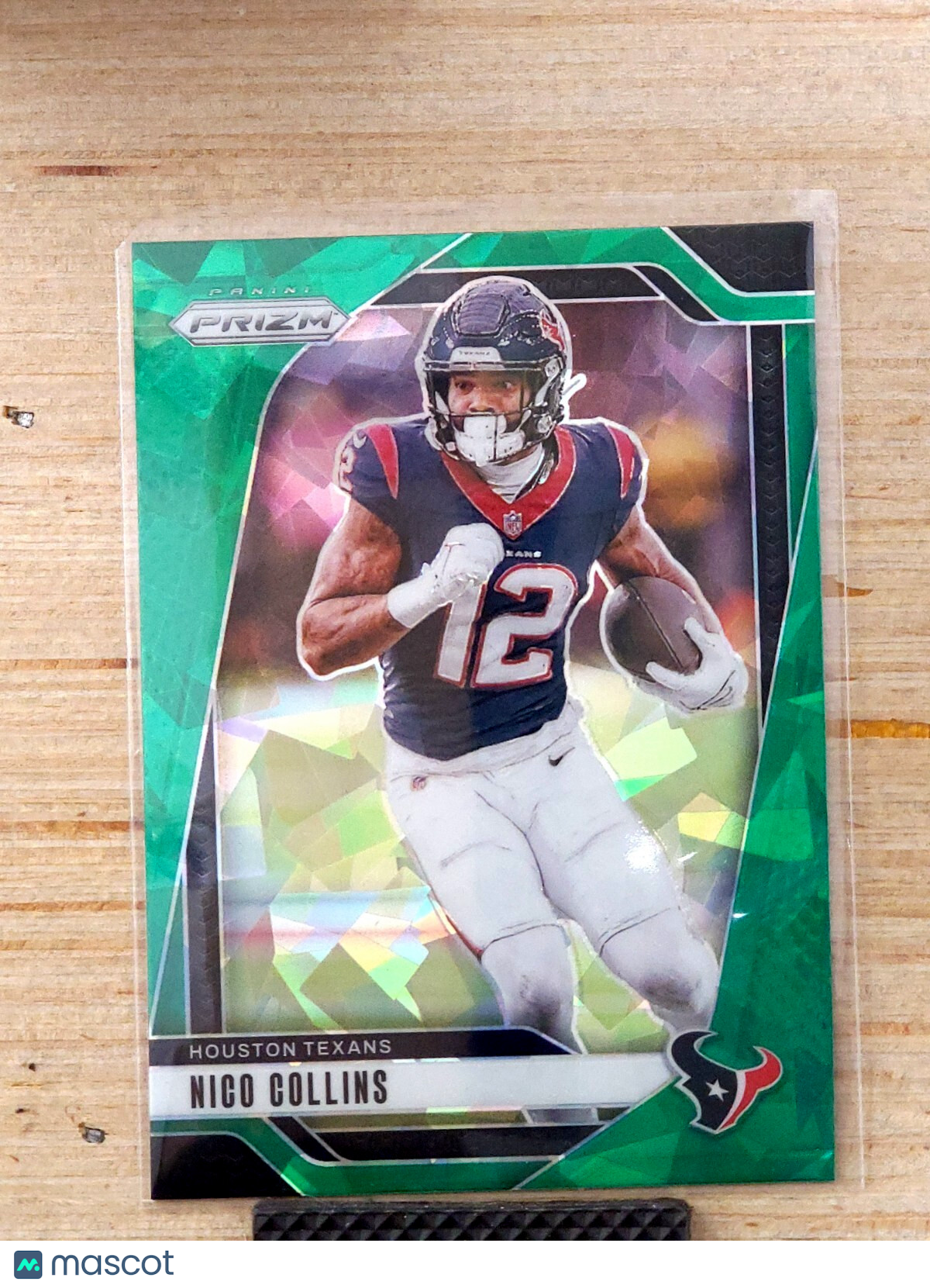 2024 Panini Prizm - Nico Collins #113 Green Ice Prizm