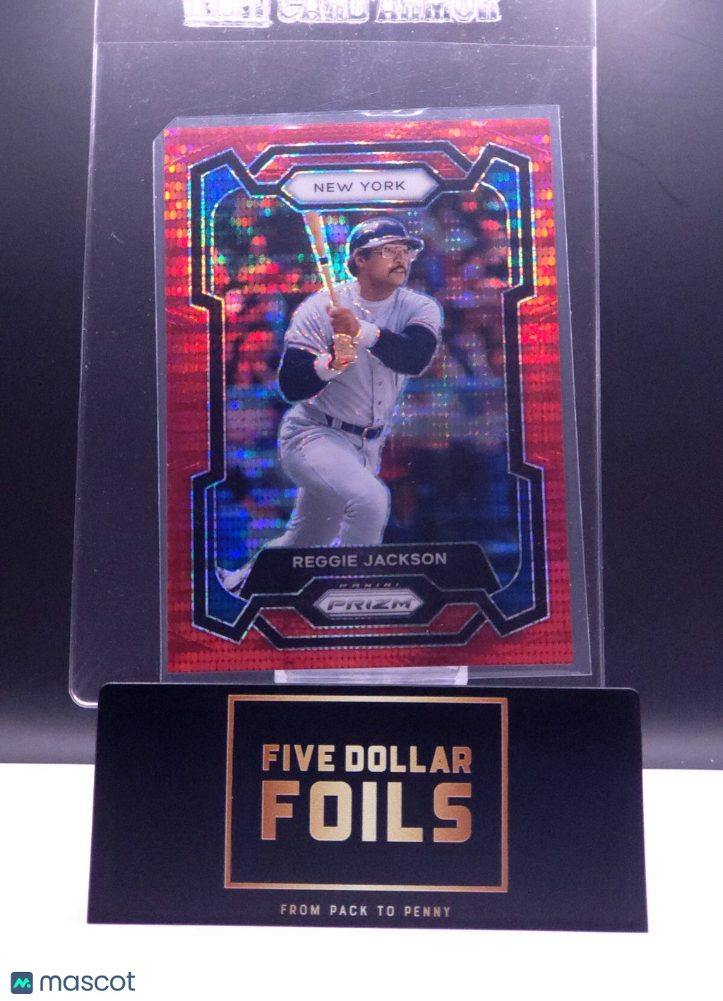 2024 Panini Prizm Baseball #120 Reggie Jackson Red Pulsar 226/399