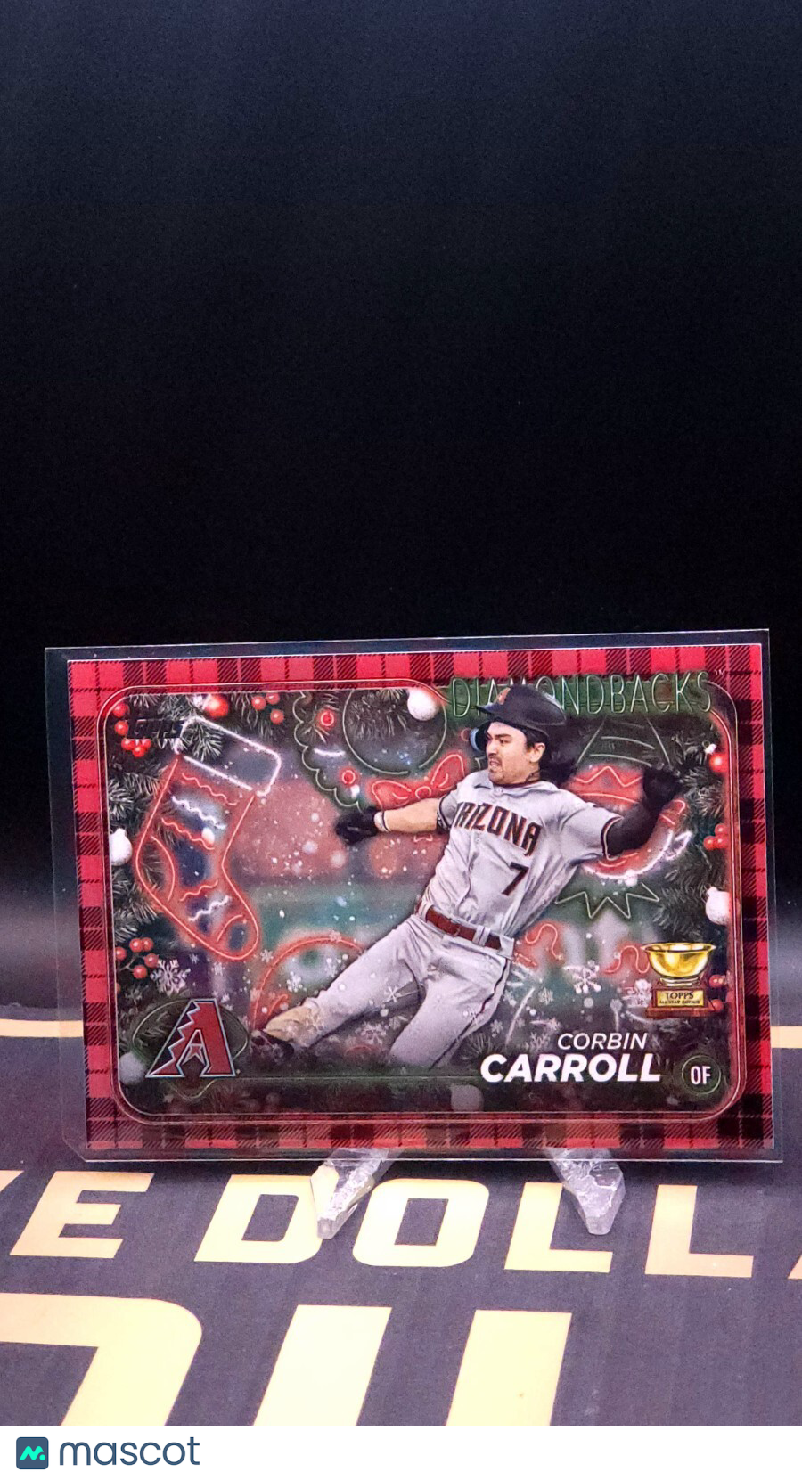 *Free Shipping @ $10* 2024 Topps Holiday #H42 Corbin Carroll Plaid Parallel