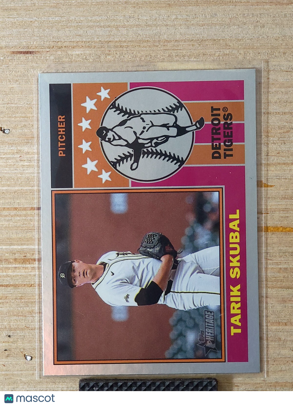 2025 Topps Heritage 1976 Player Icons #76PI-20 Tarik Skubal