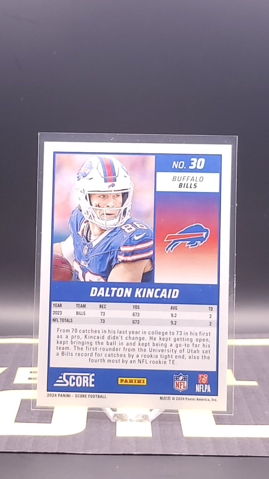 *Free Shipping @ $10+* 2024 Score Dalton Kincaid [Scorecard] #30