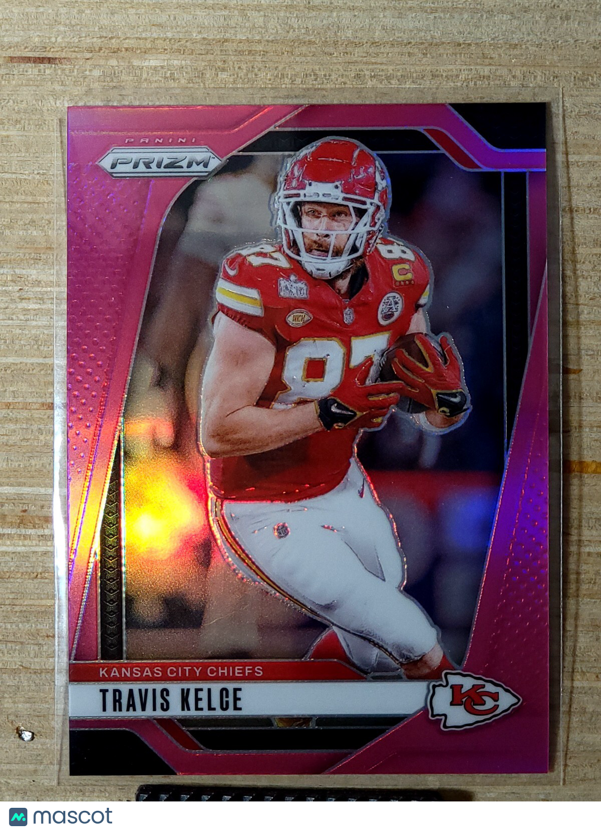 2024 Panini Prizm 140 Travis Kelce Pink