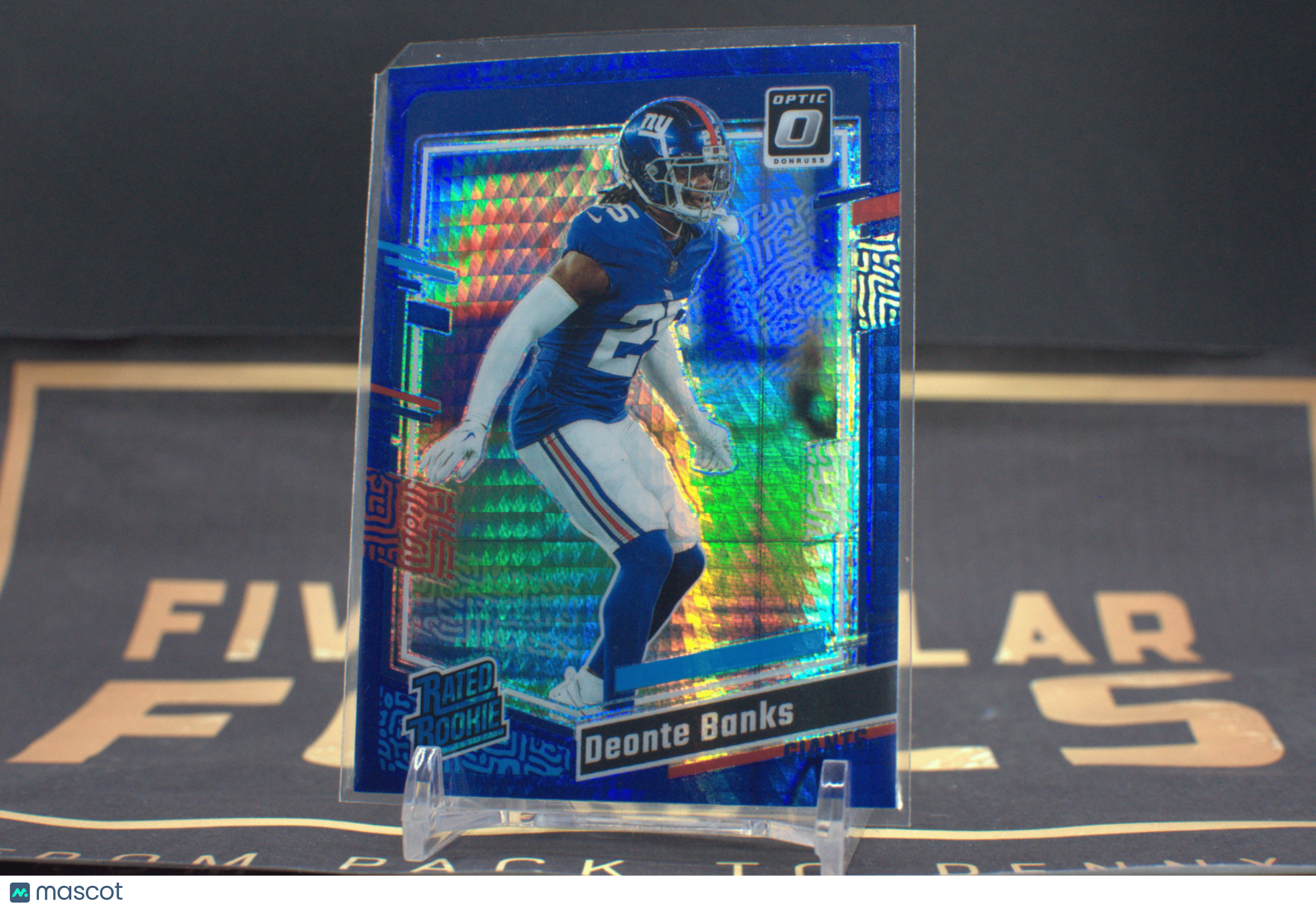 2023 Panini Donruss Optic Deonte Banks [Blue Hyper] #278 **Free Shipping @ $10+*