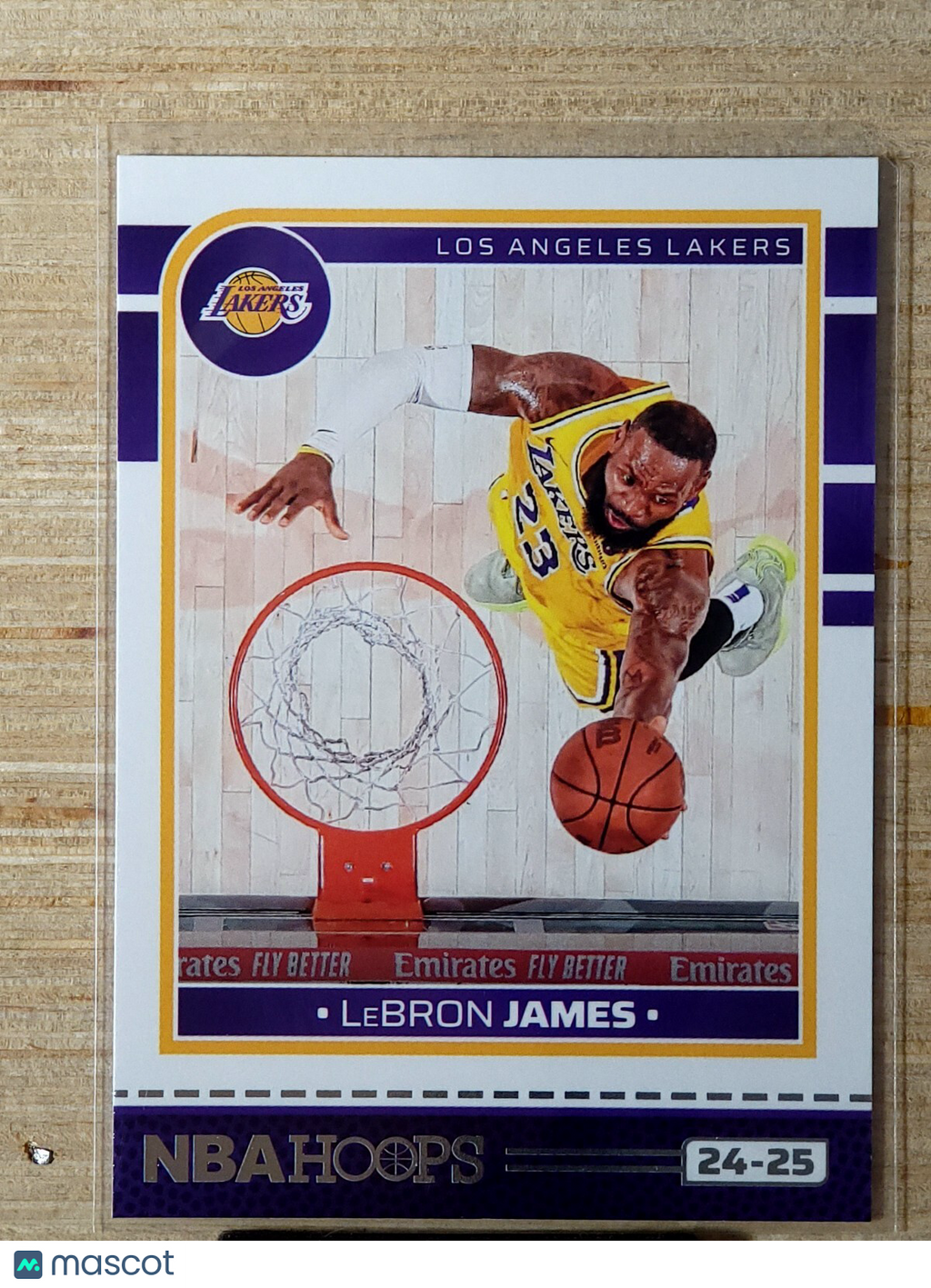 2024 Panini NBA Hoops #18 LeBron James