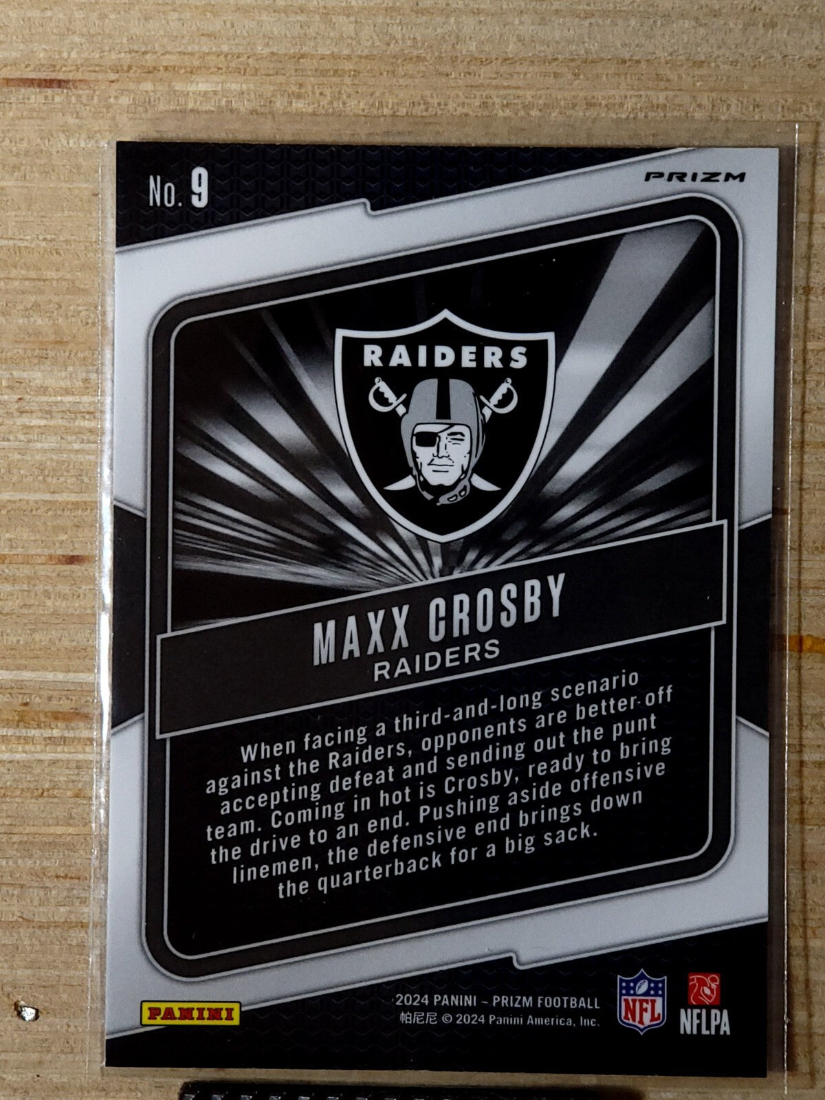 2024 Panini Prizm - Hype #9 Green Maxx Crosby
