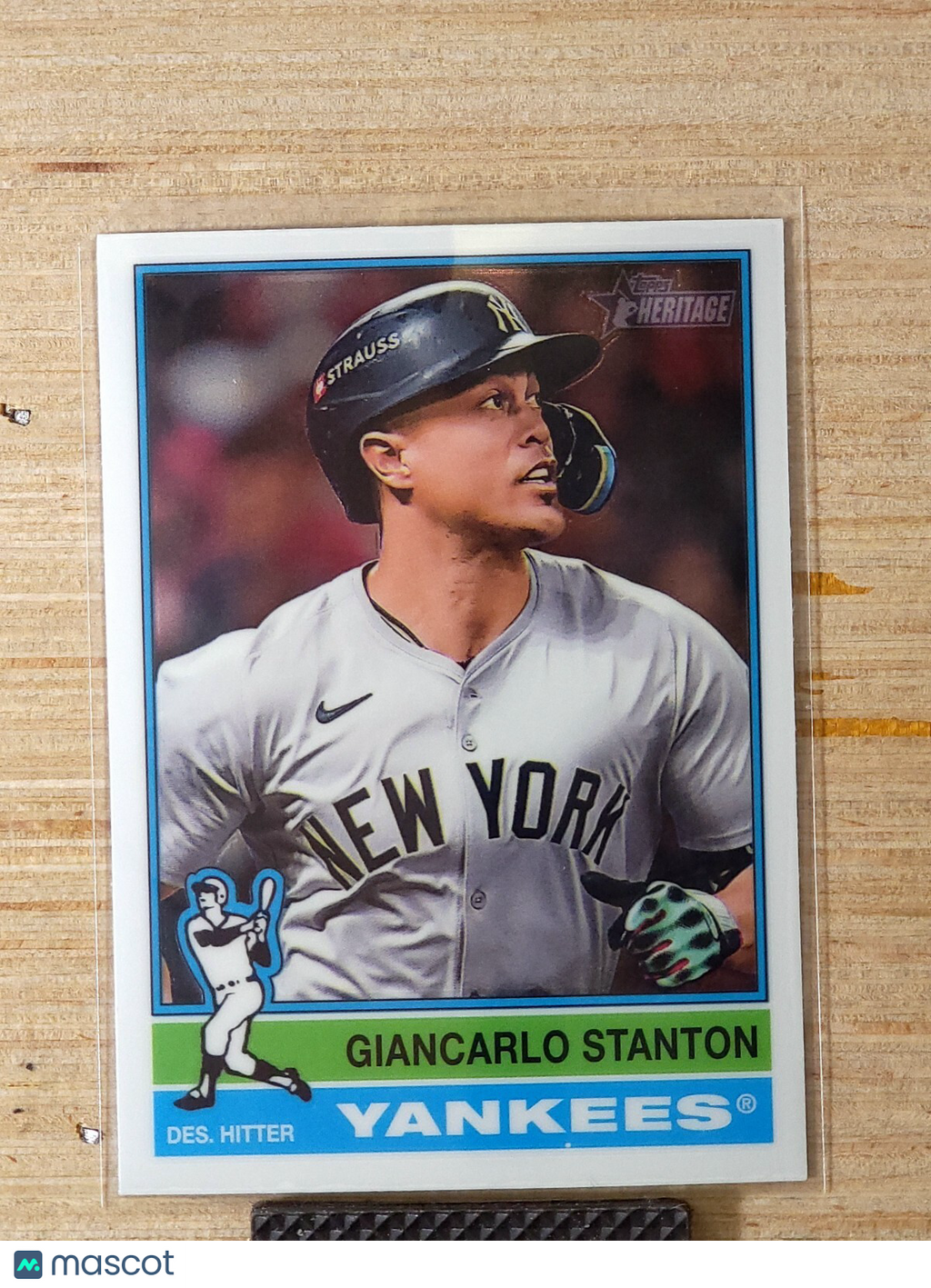 2025 Topps Heritage - Chrome -  Giancarlo Stanton #212