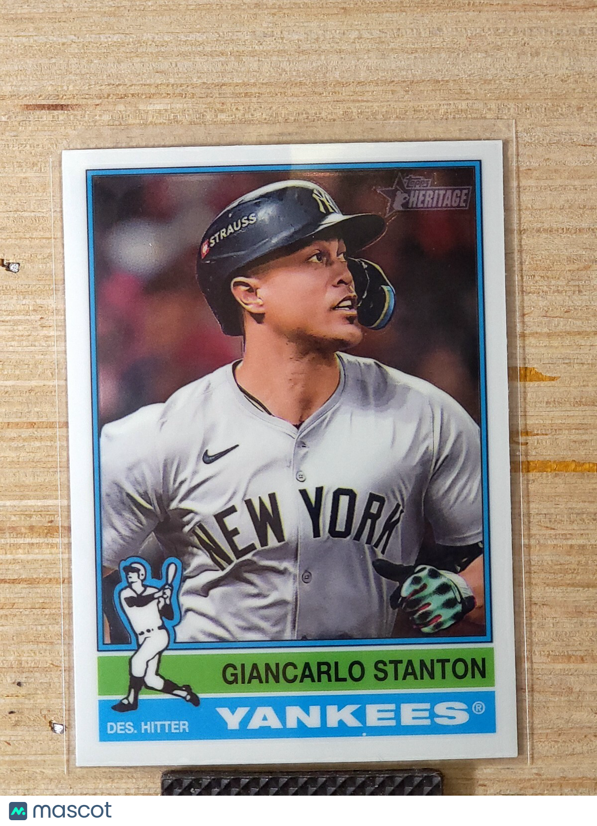 2025 Topps Heritage - Chrome -  Giancarlo Stanton #212