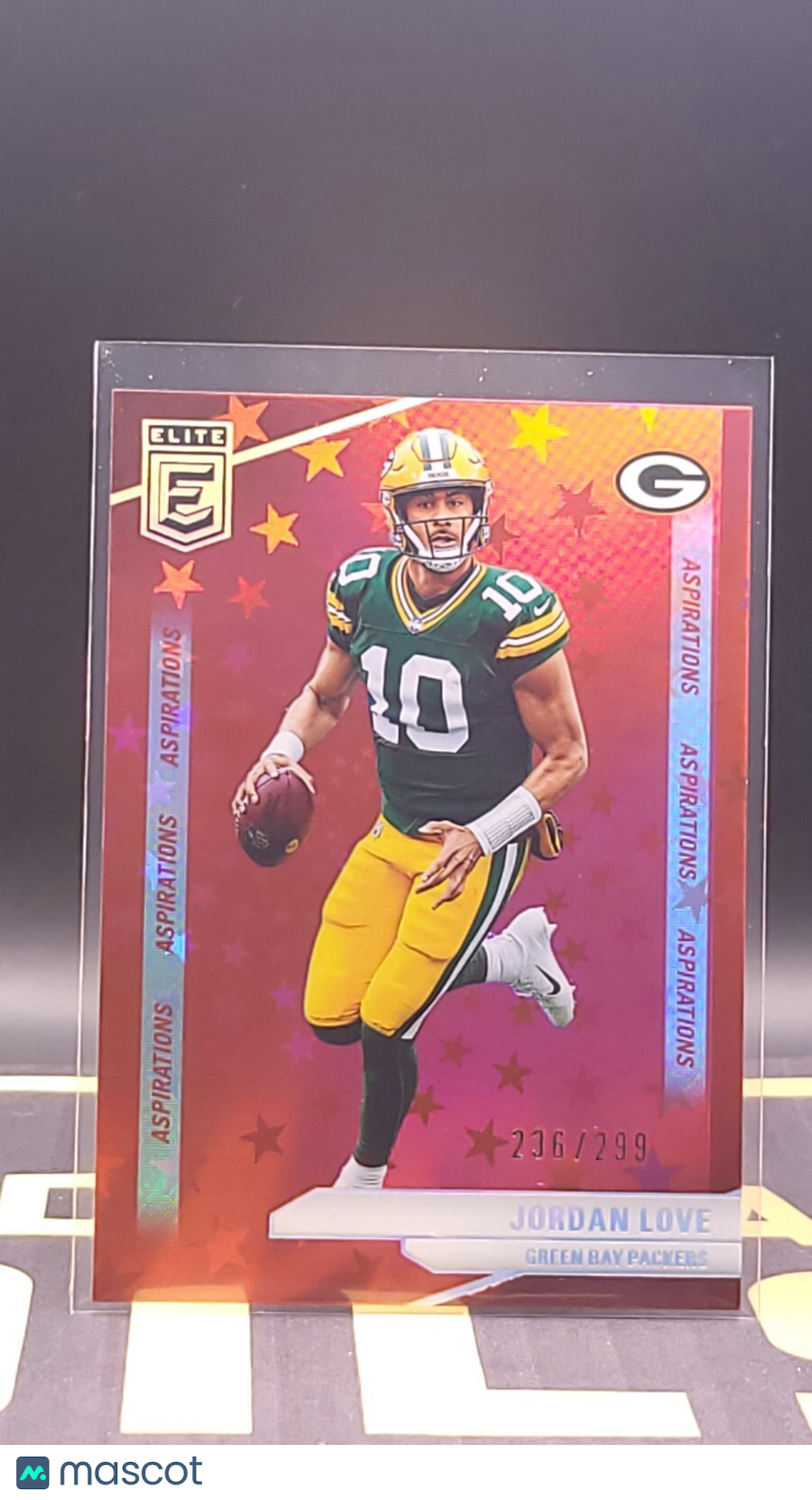 2024 Panini Donruss Elite Jordan Love #80 Aspirations Stars 236/299