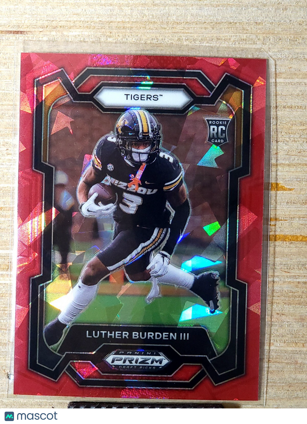 2024 Panini Prizm Draft Picks - Red Ice #198 Luther Burden III
