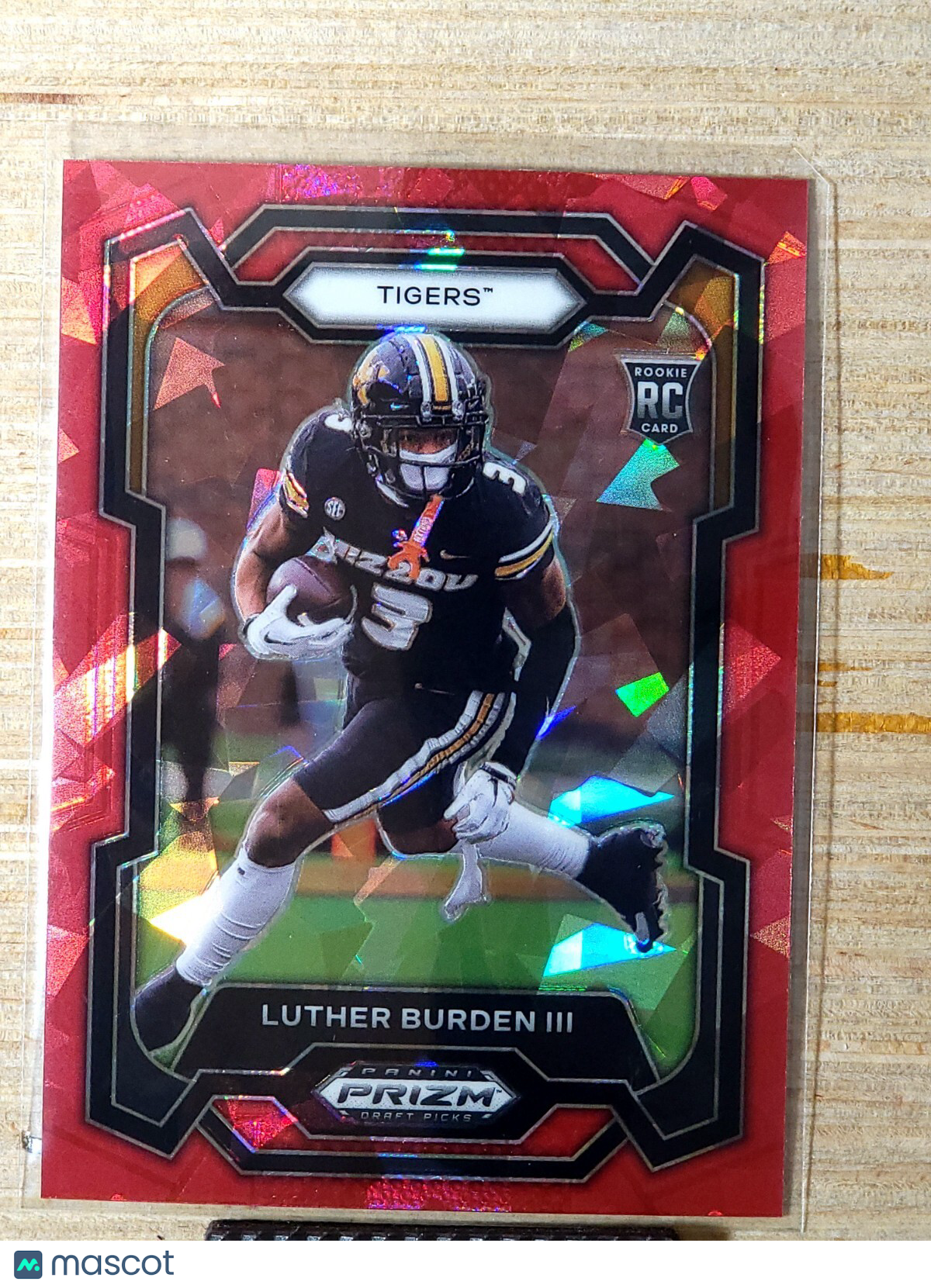 2024 Panini Prizm Draft Picks - Red Ice #198 Luther Burden III