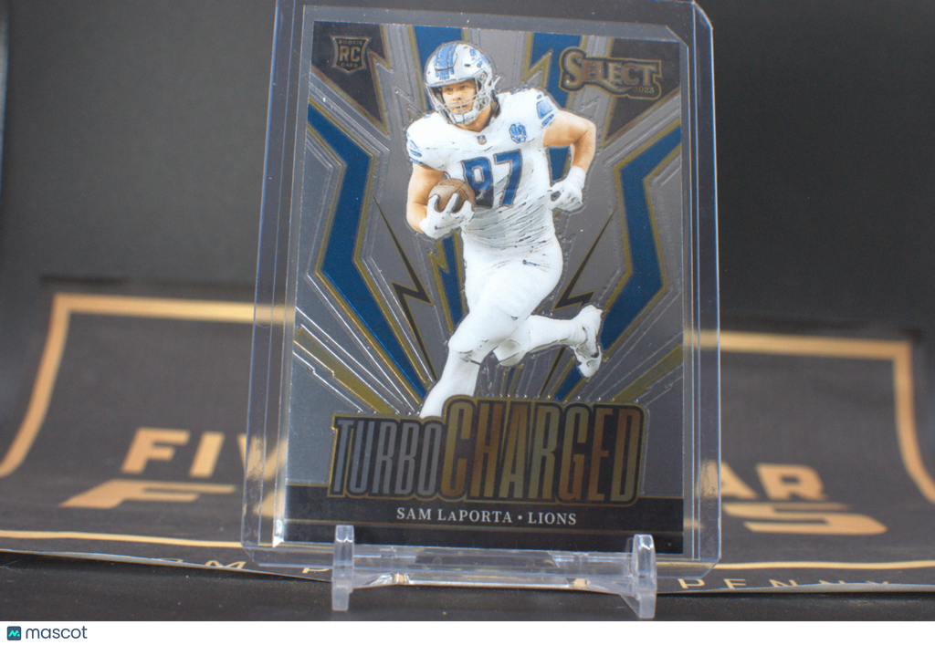 2023 Panini Select NFL Turbocharged Sam LaPorta #TUR-SLA **Free Shipping @ $10+*