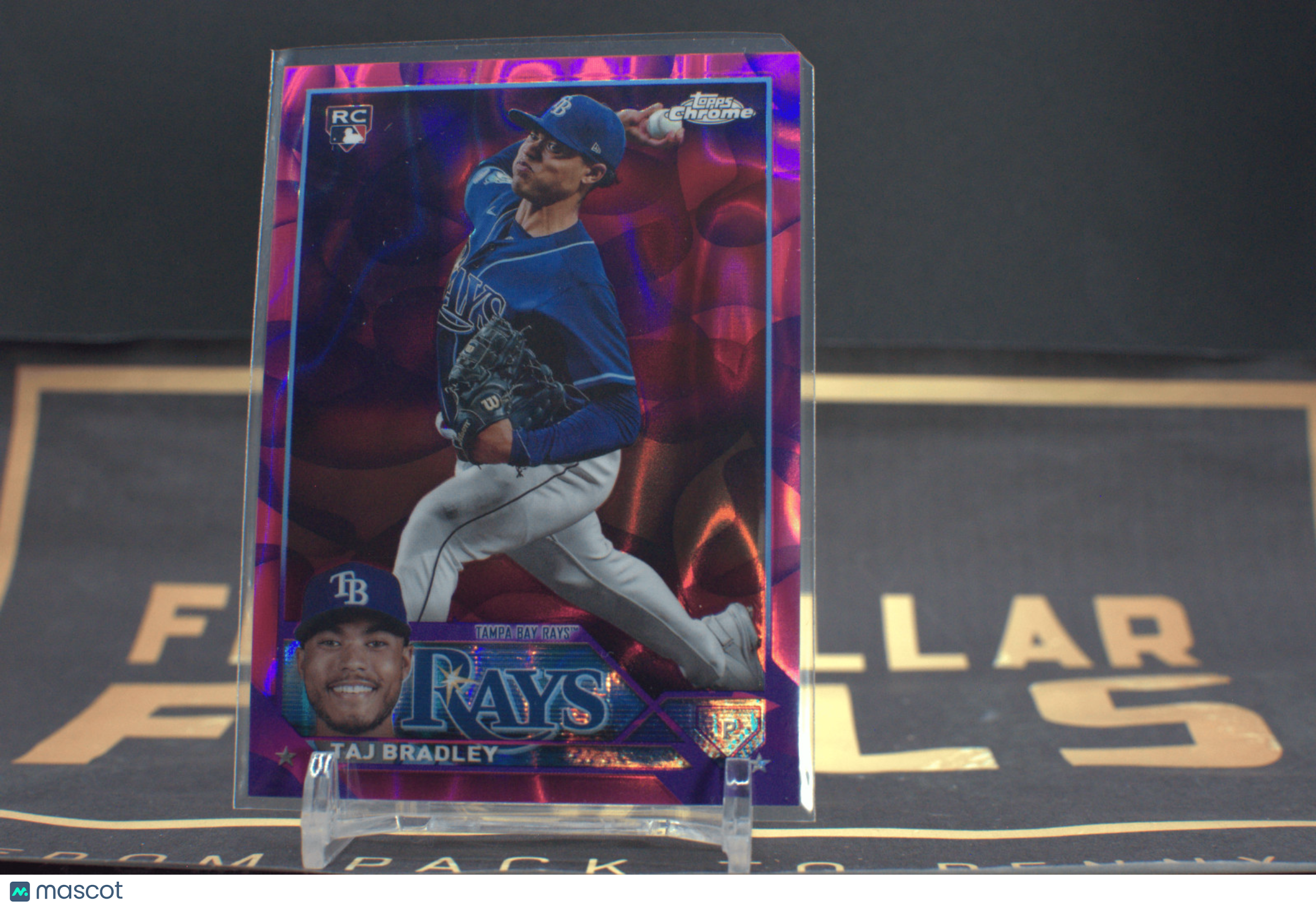 2023 Topps Chrome #USC194 Taj Bradley Pink Purple Lava Lamp*Free Shipping @ $10