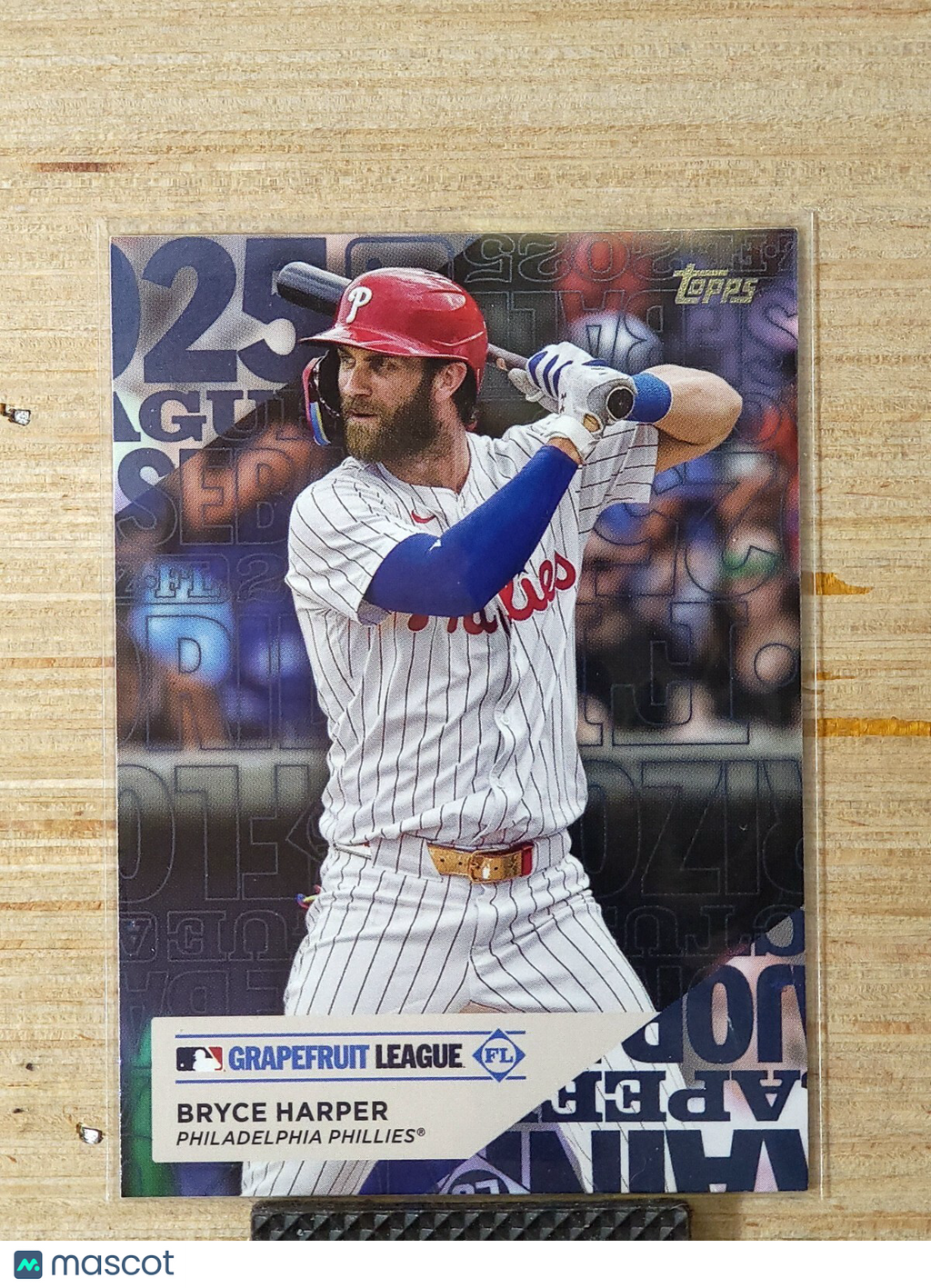 2025 Topps Series 1 - Training Grounds Bryce Harper #TG-3