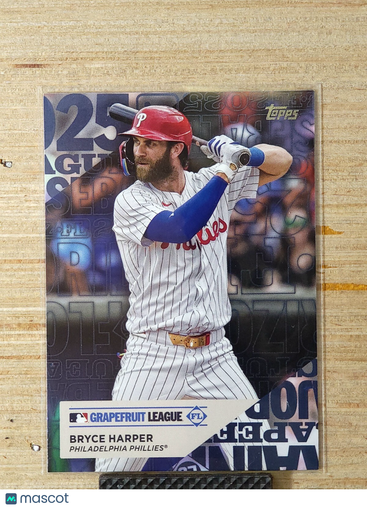 2025 Topps Series 1 - Training Grounds Bryce Harper #TG-3